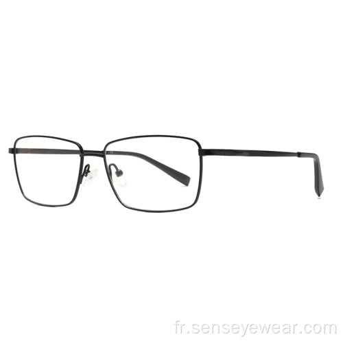 Eyeglasse à cadre optique en titane unisexe haut de gamme Eyeglass